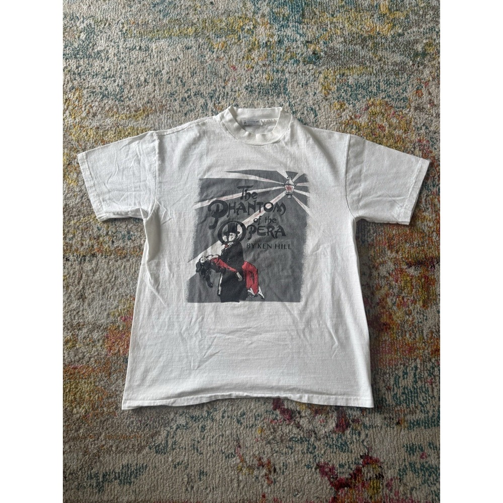 Vintage 90s The Phantom of the Opera by Ken Hill Hanes‎ Beefy T-Shirt M\L